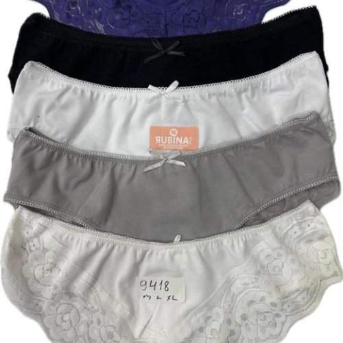 Трусы Anibur (M-XL) 9418 mix (деми) Anibur 9418 mix
