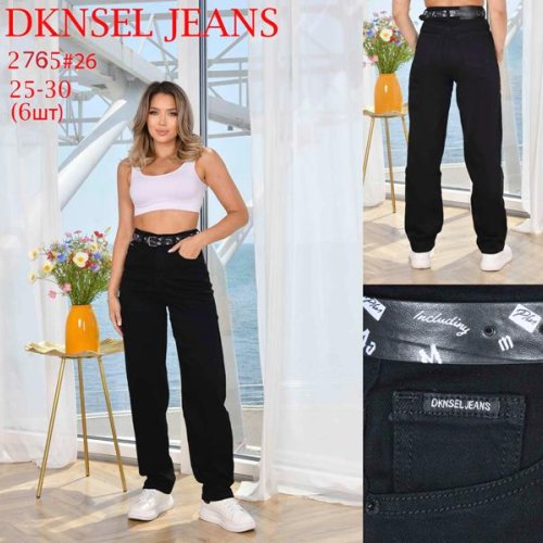 Джинсы DKNSEL (25-30) 2765 black (деми) DKNSEL 2765 black