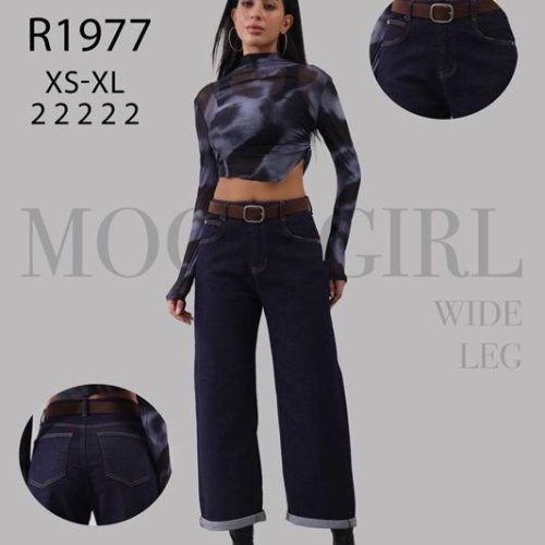 Джинсы Miss Kurry (XS-XL) R1977 black (деми) Miss Kurry R1977 black