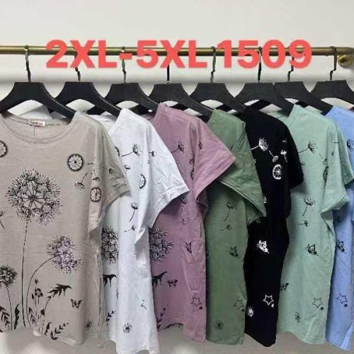 Футболка Monarlir (2XL-5XL) 1509 pink (лето) Monarlir 1509 pink