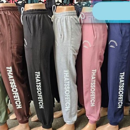 Штаны спорт Shon (44-52) S767 pink (деми) Shon S767 pink