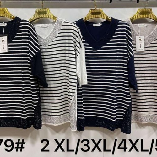 Свитер Vanda (2XL-5XL) 779 white (деми) Vanda 779 white