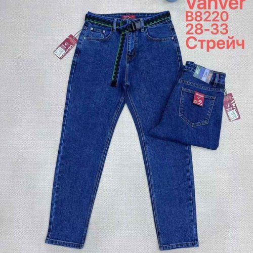 Джинсы Vanver (28-33) B8220 blue (деми) Vanver B8220 blue