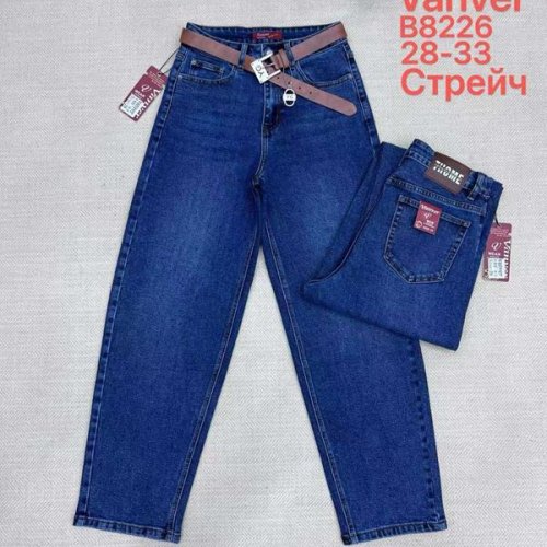 Джинсы Vanver (28-33) B8226 blue (деми) Vanver B8226 blue