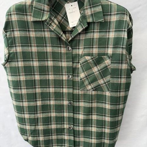 Рубашка Namik (42-48) NM140 green (деми) Namik NM140 green