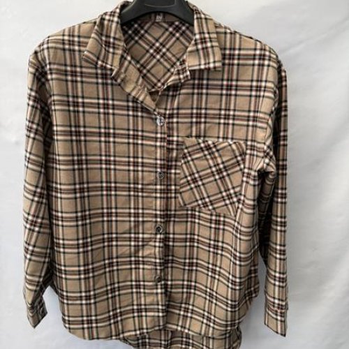 Рубашка Namik (42-48) NM150 beige (деми) Namik NM150 beige