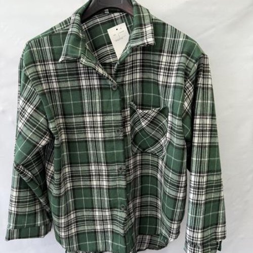 Рубашка Namik (42-48) NM153 green (деми) Namik NM153 green