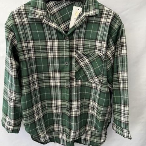 Рубашка Namik (42-48) NM165 green (деми) Namik NM165 green