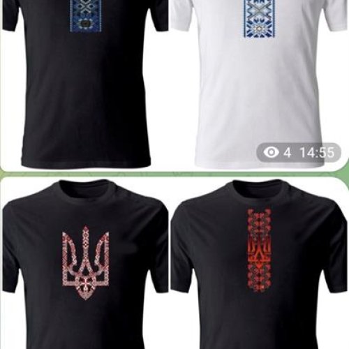 Футболка Mary Brand (134-152) 165 black-blue (лето) Mary Brand 165 black-blue