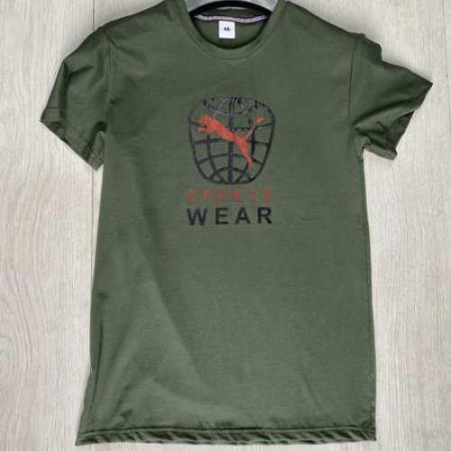 Футболка Zalov (46-54) ZV625 khaki (лето) Zalov ZV625 khaki