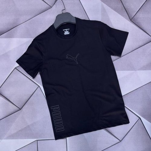 Футболка Rassul (S-2XL) 6286 black (лето) Rassul 6286 black