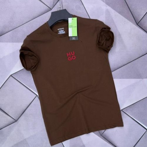 Футболка Rassul (S-2XL) 6297 brown (лето) Rassul 6297 brown