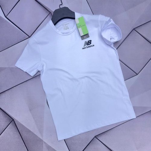 Футболка Rassul (S-2XL) 6318 white (лето) Rassul 6318 white