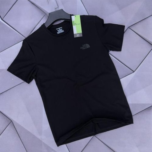 Футболка Rassul (S-2XL) 6348 black (лето) Rassul 6348 black