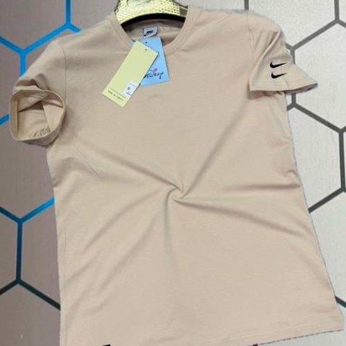 Футболка Alex Clothes (S-2XL) 4464 beige (лето) Alex Clothes 4464 beige