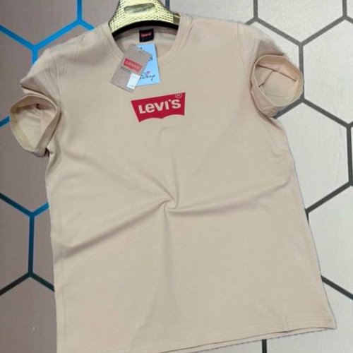 Футболка Alex Clothes (S-2XL) 4465 beige (лето) Alex Clothes 4465 beige