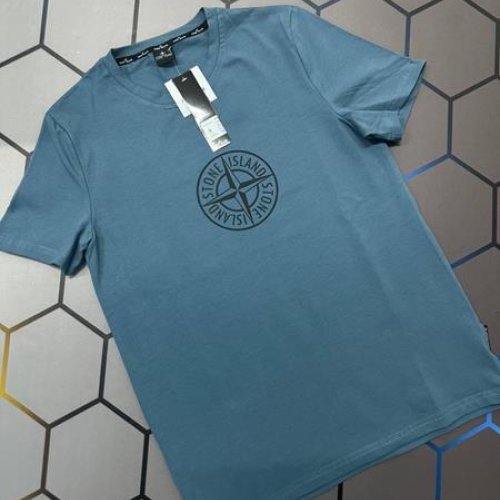 Футболка Alex Clothes (S-2XL) 4473 blue (лето) Alex Clothes 4473 blue