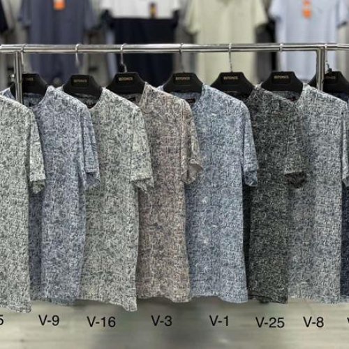 Футболка Steelway (3XL-6XL) VS5618-8 grey (лето) Steelway VS5618-8 grey