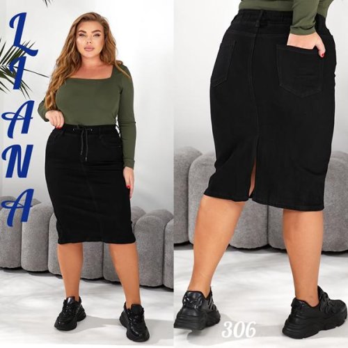 Юбка Beki (32-42) 306 black (лето) Beki 306 black