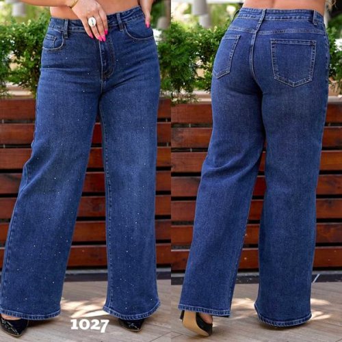 Джинсы Beki (32-42) 1027 blue (деми) Beki 1027 blue
