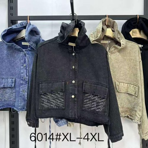 Куртка Immei (XL-4XL) 6014 blue (деми) Immei 6014 blue