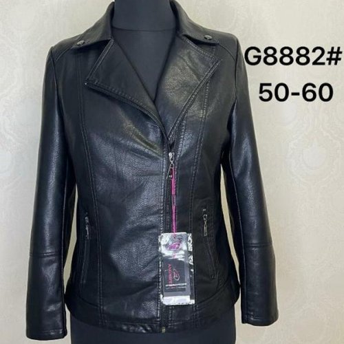 Куртка LiOpt (50-60) G8882 black (деми) LiOpt G8882 black