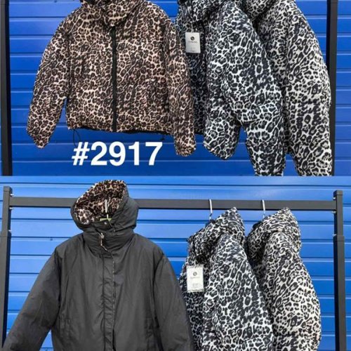 Куртка Oukali (M-XL) 2917 black (деми) Oukali 2917 black