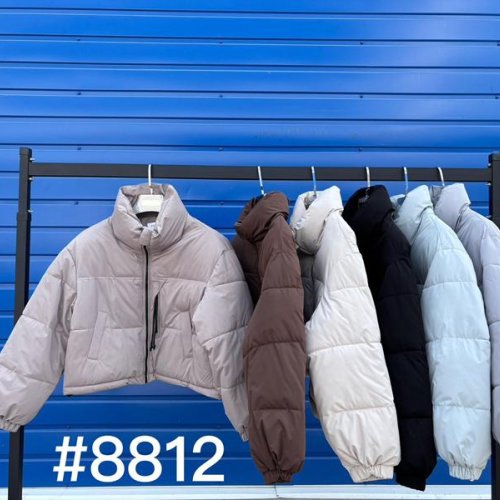 Куртка Oukali (S-XL) 8812 l.blue (деми) Oukali 8812 l.blue