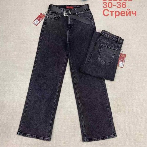 Джинсы Vanver (30-36) B82082 black (деми) Vanver B82082 black