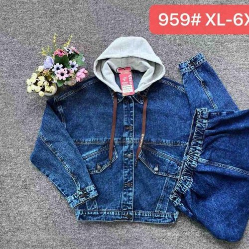 Куртка Vanver (XL-6XL) 959 blue (деми) Vanver 959 blue