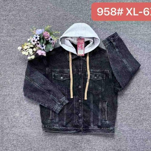 Куртка Vanver (XL-6XL) 958 black (деми) Vanver 958 black