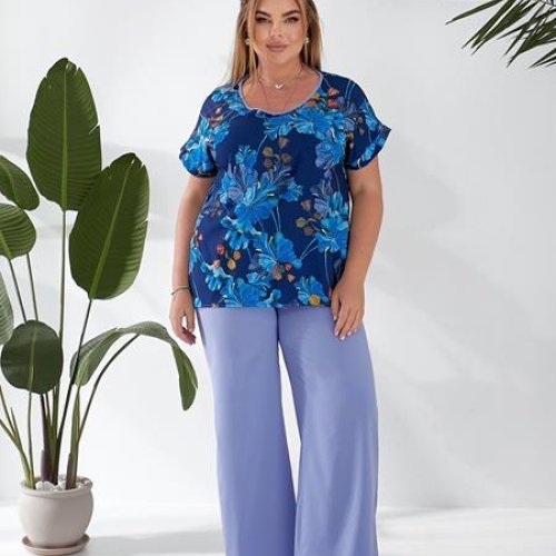Костюм BAT (48-58) 804 blue (лето) BAT 804 blue
