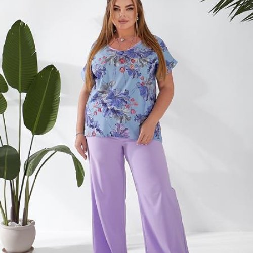 Костюм BAT (48-58) 804 lilac (лето) BAT 804 lilac