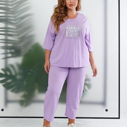 Костюм BAT (50-60) BT221 lilac (лето) BAT BT221 lilac