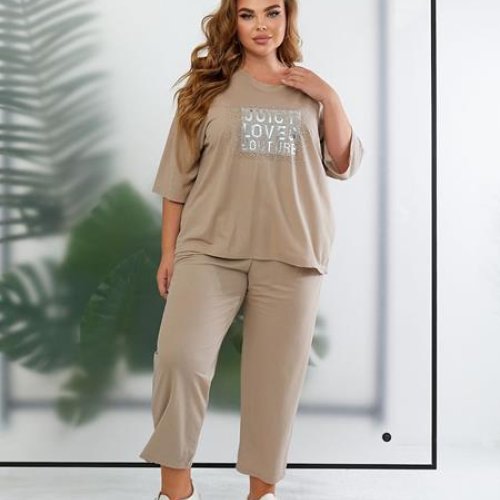 Костюм BAT (50-60) BT222 beige (лето) BAT BT222 beige