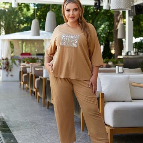 Костюм BAT (50-60) BT223 beige (лето) BAT BT223 beige