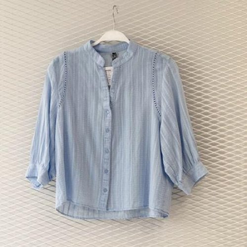 Рубашка New Season (S-L) 8546 l.blue (лето) New Season 8546 l.blue