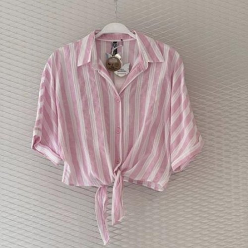 Рубашка New Season (S-L) 8549 pink (лето) New Season 8549 pink