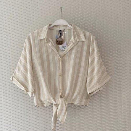 Рубашка New Season (S-L) 8550 beige (лето) New Season 8550 beige