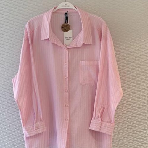 Рубашка New Season (one size) 8572 pink (деми) New Season 8572 pink