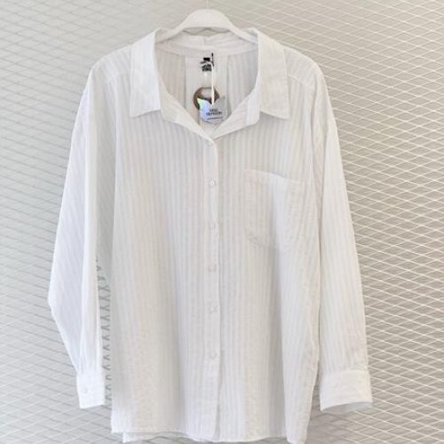 Рубашка New Season (one size) 8575 white (деми) New Season 8575 white