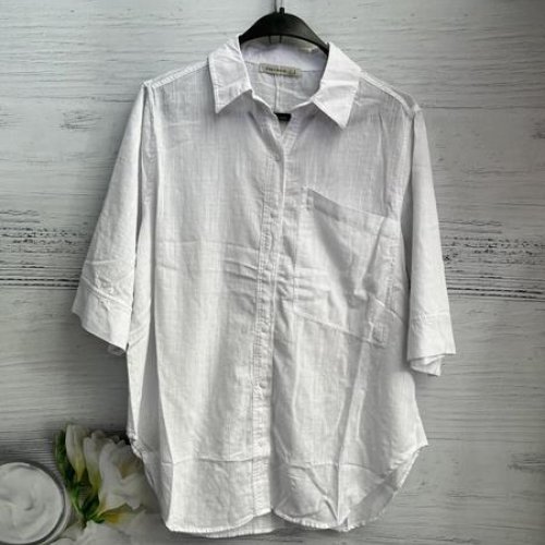 Рубашка New Season (S-L) 8578 white (лето) New Season 8578 white