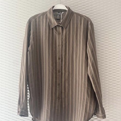 Рубашка New Season (S-L) 8587 brown (деми) New Season 8587 brown