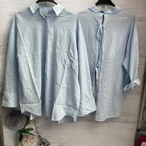 Рубашка New Season (S-L) 8594 l.blue (деми) New Season 8594 l.blue