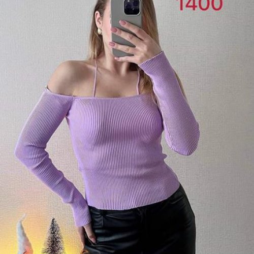 Свитер FSN (42-46) 1400 lilac (деми) FSN 1400 lilac