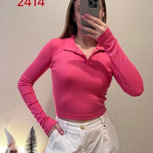 Свитер FSN (42-46) 2414 d.pink (деми) FSN 2414 d.pink