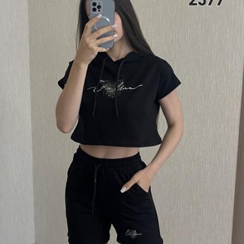 Костюм FSN (42-48) 2577 black (лето) FSN 2577 black