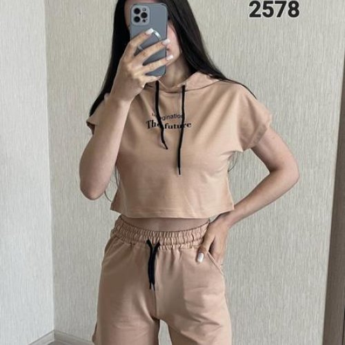Костюм FSN (42-48) 2578 beige (лето) FSN 2578 beige