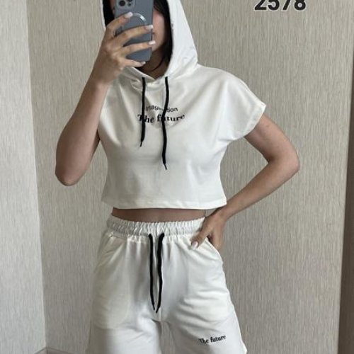 Костюм FSN (42-48) 2578 white (лето) FSN 2578 white