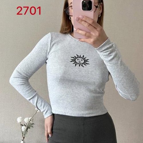 Свитер FSN (42-46) 2701 l.grey (деми) FSN 2701 l.grey